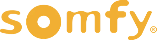 Logo Somfy — automatyka domowa, rolety i przesłony okienne